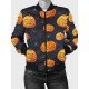 Halloween Pumpkin Bomber Jacket