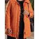 Happy Halloween Pumpkin Puffer Jacket