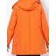 Happy Halloween Pumpkin Puffer Jacket