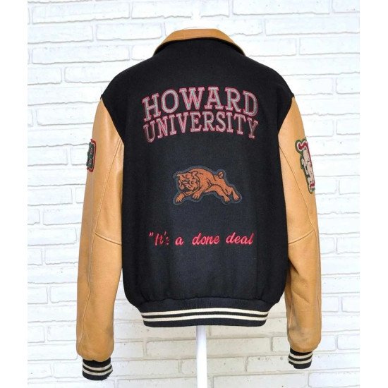 Howard University HBCU Vintage 1999 Letterman Jacket