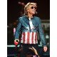 Jon Bon Jovi Concert Captain America Leather Jacket