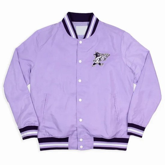 Kansas State Script Retro Bomber Jacket