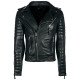 Kay Michaels Boda Skins Leather Biker Jacket