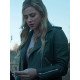 Lili Reinhart Riverdale SO5 Betty Cooper Green Biker Leather Jacket