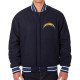 Los Angeles Chargers Navy Varsity Wool Jacket