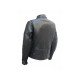 Men’s Black Leather Biker Riding Jacket