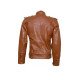 Men’s Brown Winterwear Leather Jacket