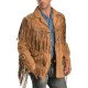 Men’s Scully Fringed Suede Leather Jacket