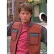 Michael J. Fox Marty McFly Back To The Future 2 Leather Jacket