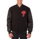 Philadelphia Phillies Varsity Black Jacket