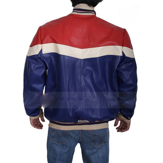 Rohan Campbell The Hardy Boys Frank Hardy Leather Bomber Jacket