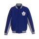 Royal Gray Accent Toronto Maple Leafs Varsity Wool Jacket