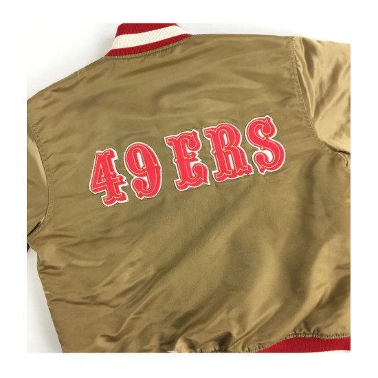 San Francisco 49ers 80s Satin Jacket