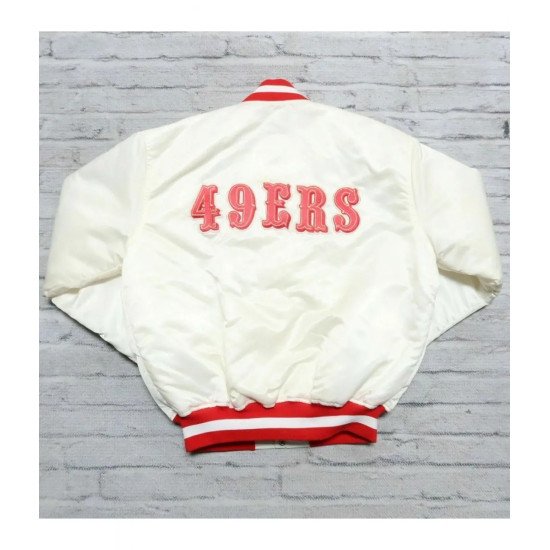 San Francisco 49ers 80s Satin Jacket