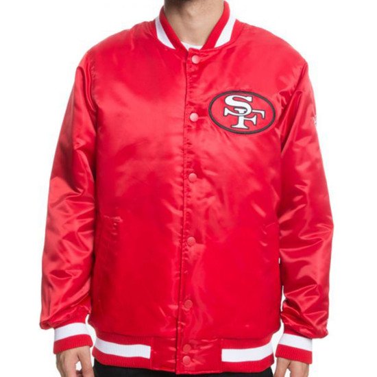 San Francisco 49ers 80s Satin Jacket