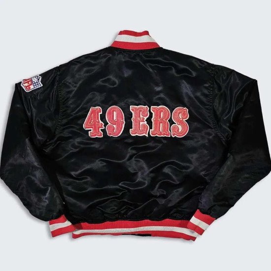 San Francisco 49ers 80s Satin Jacket