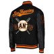 San Francisco Giants Black Mash Up Varsity Jacket