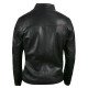 Steve McQueen Leather Jacket Black