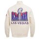 Superbowl LVIII Wool/Leather Varsity Jacket