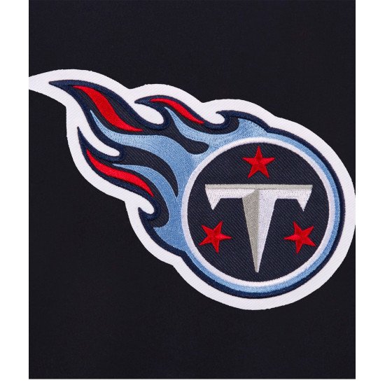 Tennessee Titans Varsity Navy Blue Wool Jacket