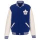 Toronto Maple Leafs Royal and White Varsity Jacket