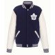 Toronto Maple Leafs Royal and White Varsity Jacket