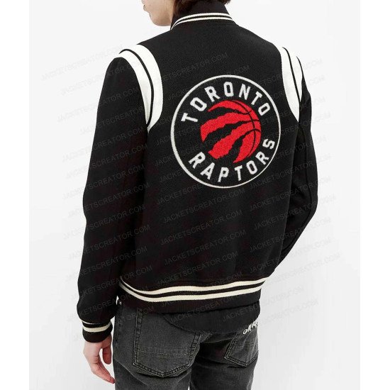 Toronto Raptors Black Teddy Jacket