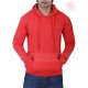 Unisex Red Kangaroo Pullover Hoodie