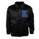 University of Kentucky Black Satin Windbreaker