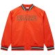 University of Miami Heavyweight Orange Satin Jacket