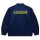 University of Michigan Vintage Logo Navy Lightweight Satin Jacket