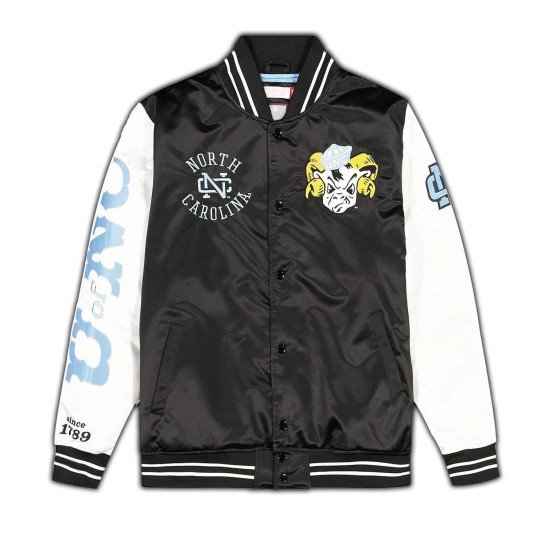 University of North Carolina Tar Heels Black and White Jacket