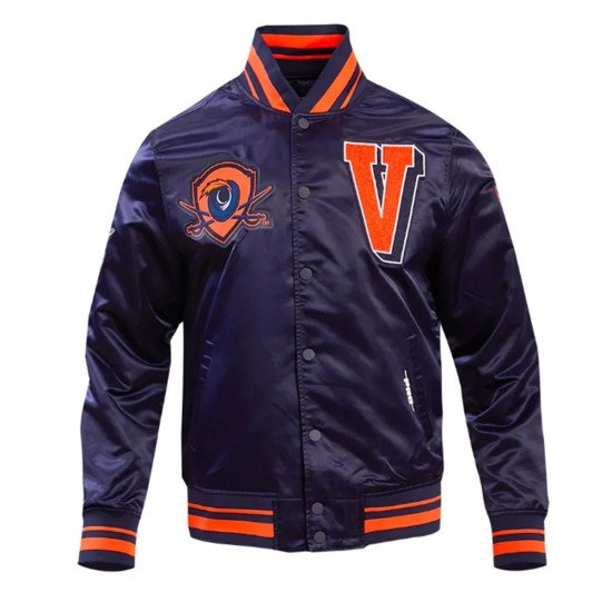 University of Virginia Classic Rib Satin Jacket