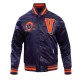 University of Virginia Classic Rib Satin Jacket