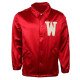 University of Wisconsin Red Satin Windbreaker