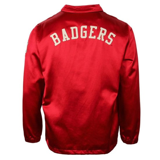 University of Wisconsin Red Satin Windbreaker