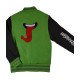 Unspeakable Green and Black Varsity Jacket