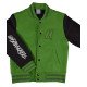 Unspeakable Green and Black Varsity Jacket