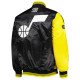 Utah Jazz Fast Break Yellow and Black Satin Jacket