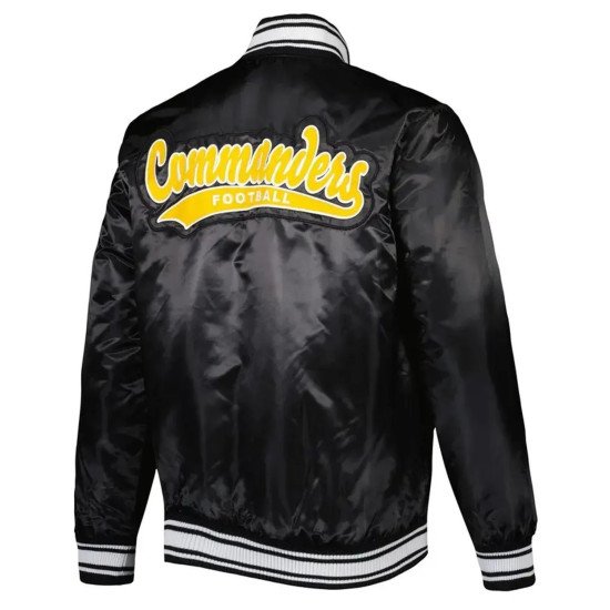 Washington Commanders Locker Room Black Jacket