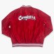 Wazzu Cougars Throwback Roses Script Bomber Jacket