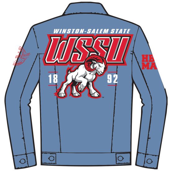 Winston-Salem State CIAA 2024 Denim Jacket