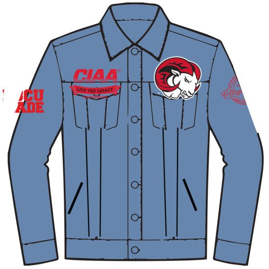 Winston-Salem State CIAA 2024 Denim Jacket