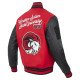 Winston-Salem State Rams HBCU Red and Black Varsity Jacket