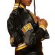 Women’s Grambling State Tigers Black Satin Jacket