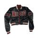 Women’s NC Central University Cropped Satin Jacket