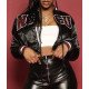 Women’s NC Central University Cropped Satin Jacket