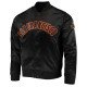 Wordmark San Francisco Giants Black Satin Jacket