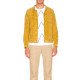 Yellow Suede Leather Jacket for Men