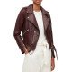 Zibby Allen Virgin River S04 Brie Sheridan Brown Leather Motorcycle Jacket